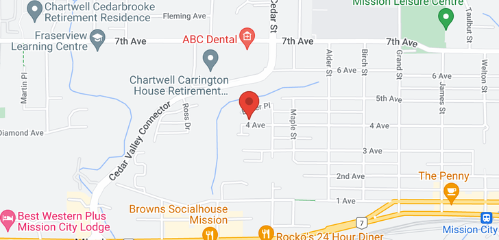 map of 32761 4TH AVENUE